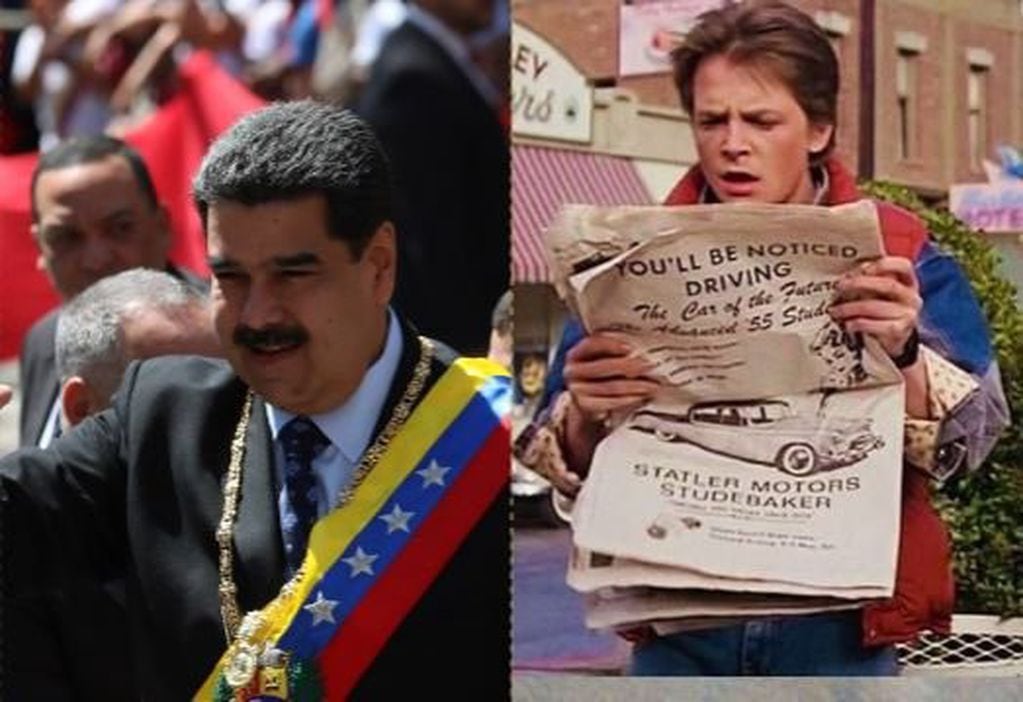 "Fuí al futuro y volví", la insólita frase de Nicolás Maduro.