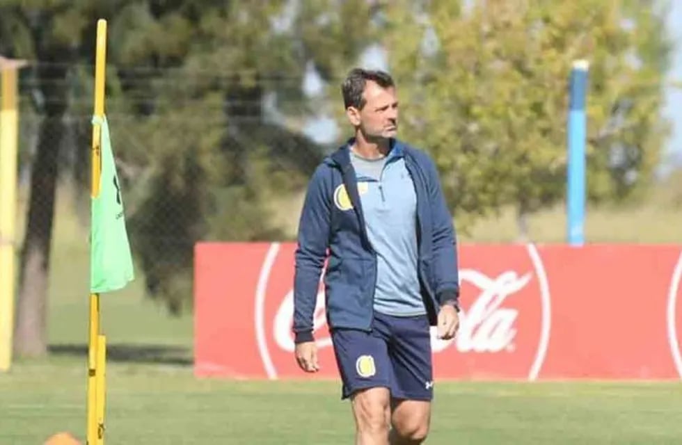 Diego Cocca, entrenador de Rosario Central. (CARC)