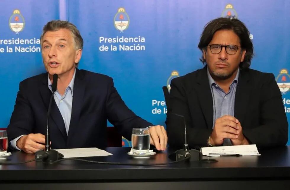Mauricio Macri y Germán Garavano (Foto: EFE/Cortesía Presidencia de Argentina)