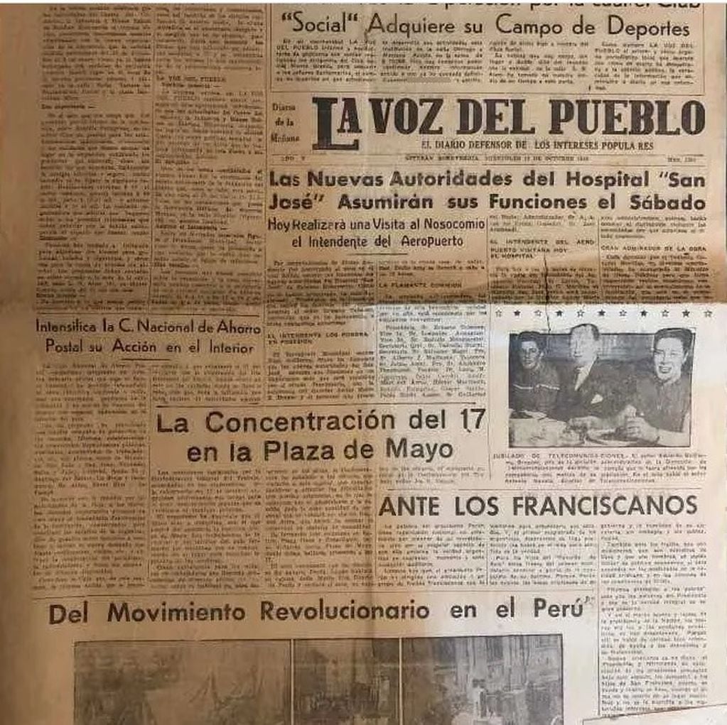 Diario La Voz del Pueblo Tres Arroyos