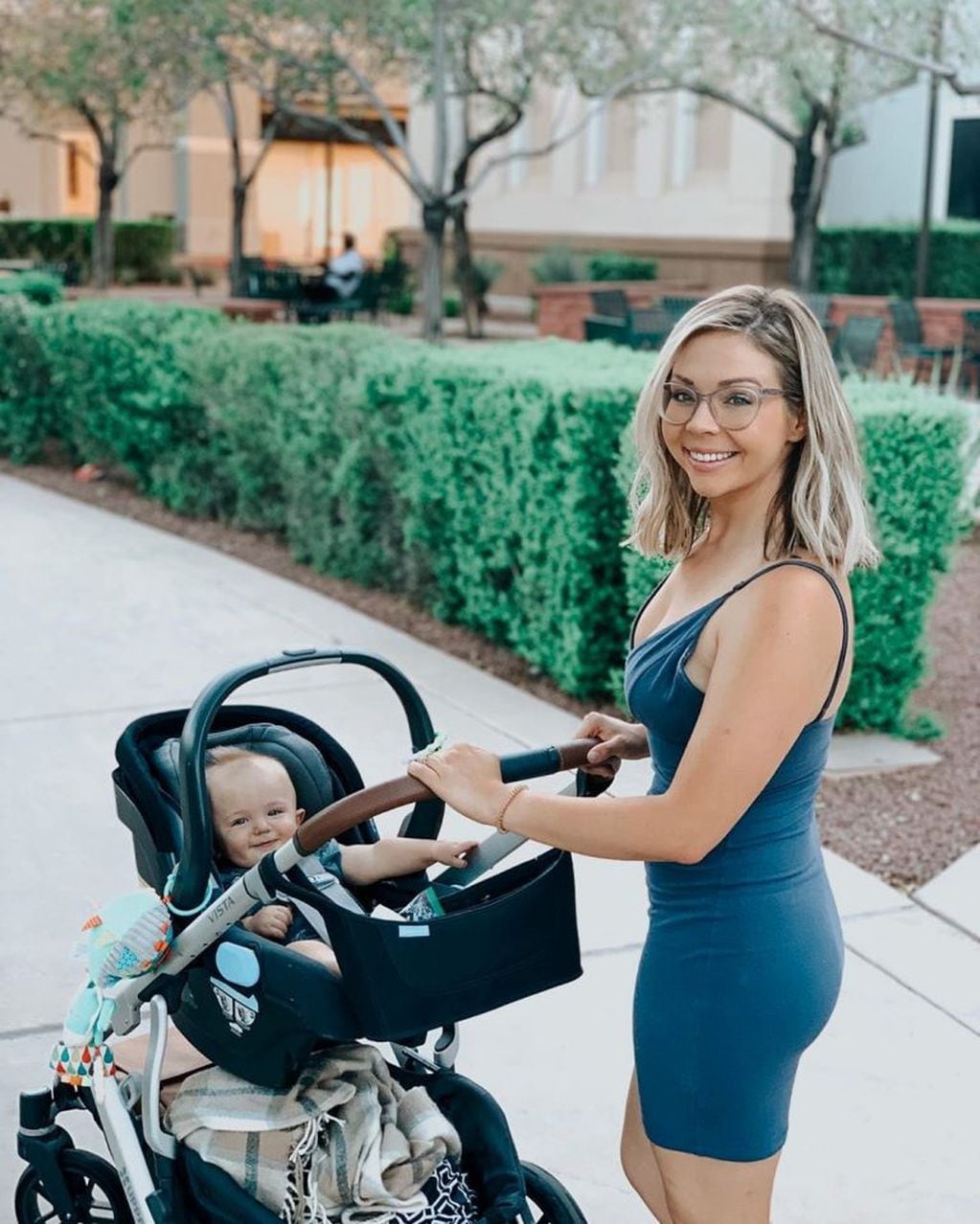 Jess Klorman junto a su bebé Everett (Foto: Instagram/ jessklorman)