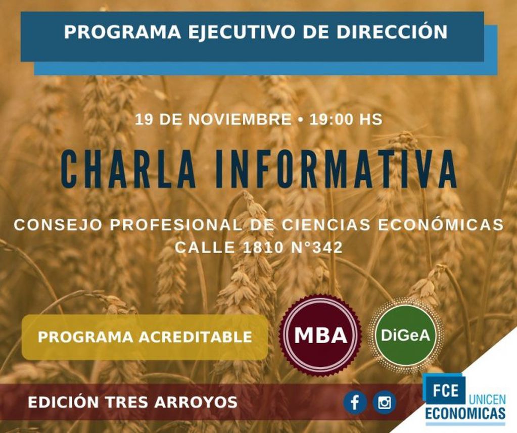 Consejo Profesional de Ciencias Económicas, Tres Arroyos (web)