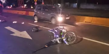 Un motociclista herido tras accidente vial en Posadas