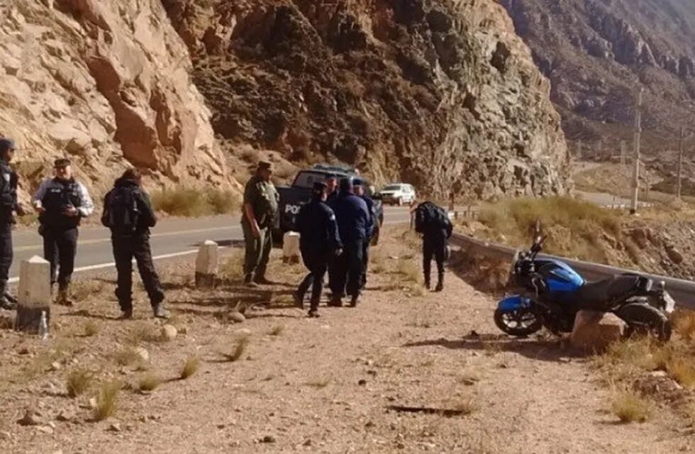 Grave accidente en la ruta 7, con destino hacia Uspallata, Mendoza.