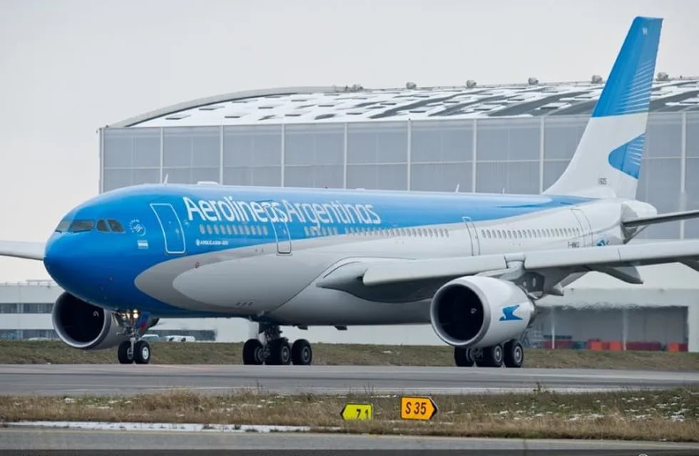 Avión de aerolíneas argentinas.