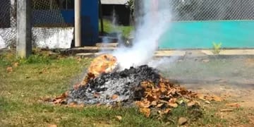 San Antonio: discusión por quema de basura terminó con un violento altercado vecinal