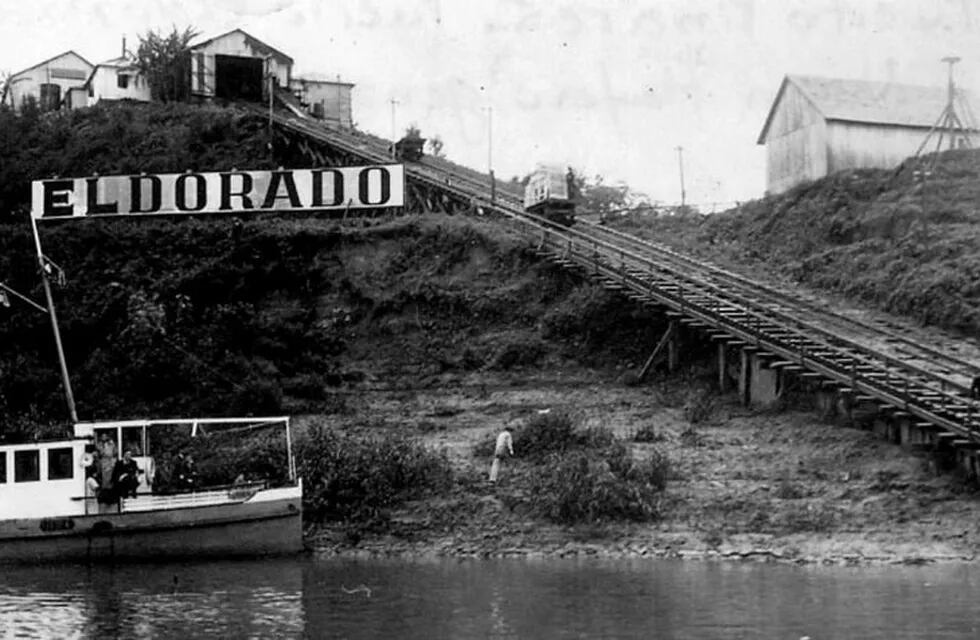 Eldorado y su antiguo puerto sobre el Paraná. (Historia)