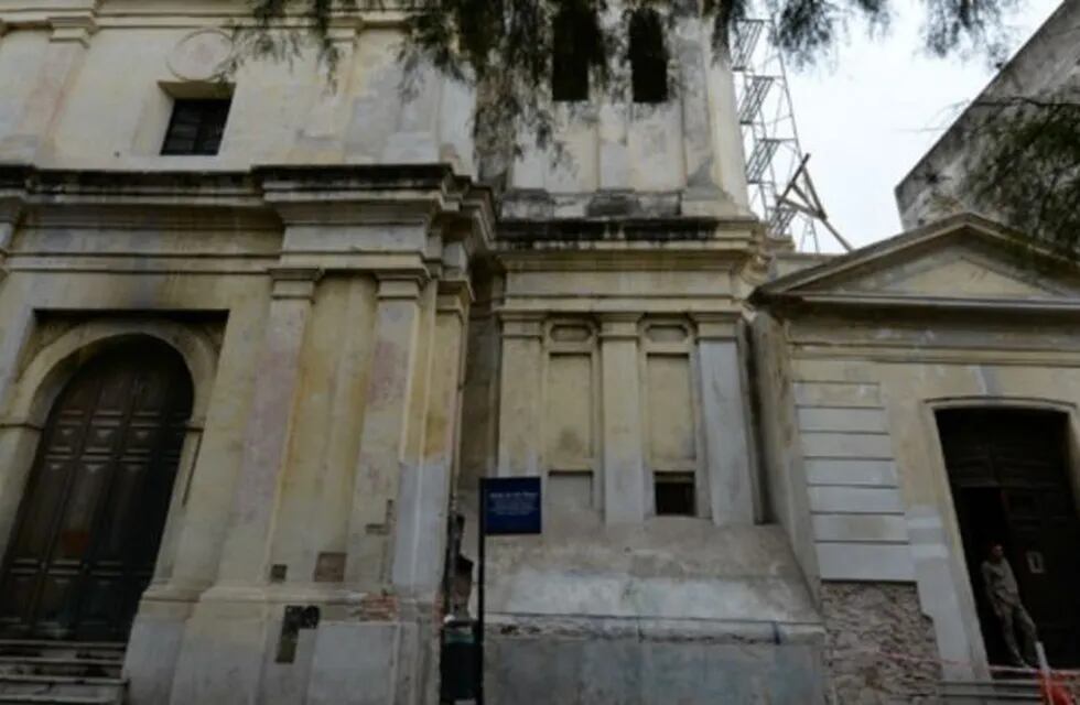 Remodelaciones en la Iglesia San Roque.