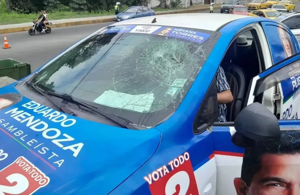 Estefany Puente, candidata a diputada, fue atacada a los tiros luego del asesinato de Villavicencio