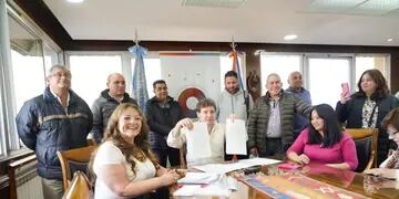 Firma de convenio