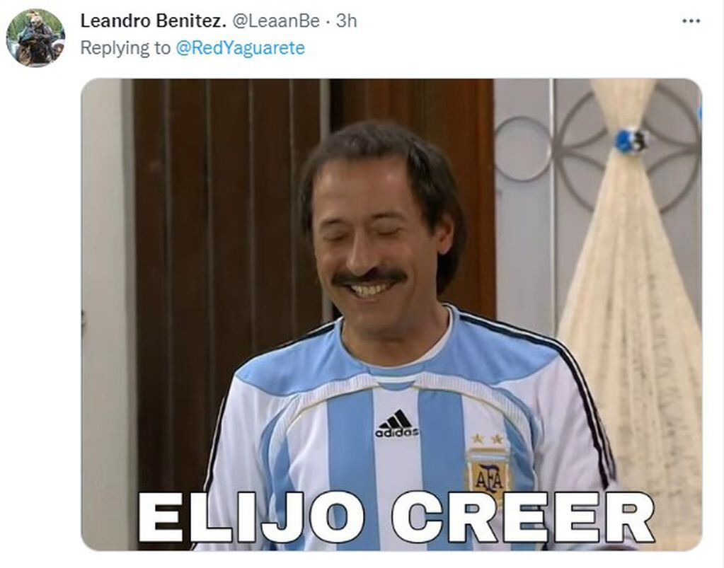 Los memes por la reaparición de Diego, el yaguareté apodado como Maradona, en pleno Mundial.