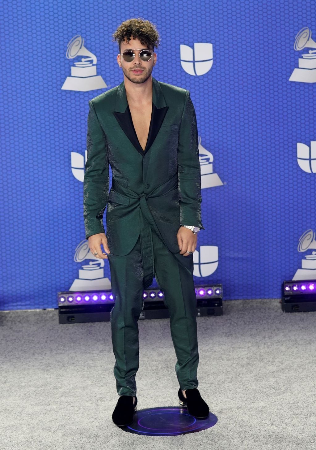 Romeo Santos en la entrega de premios Grammy