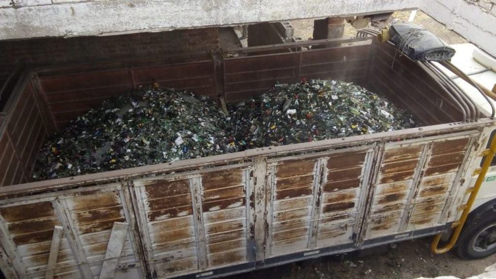 Más de 8 mil kilos de vidrio reciclaron en La Cumbre. (Foto: Facebook / Municipalidad La Cumbre).