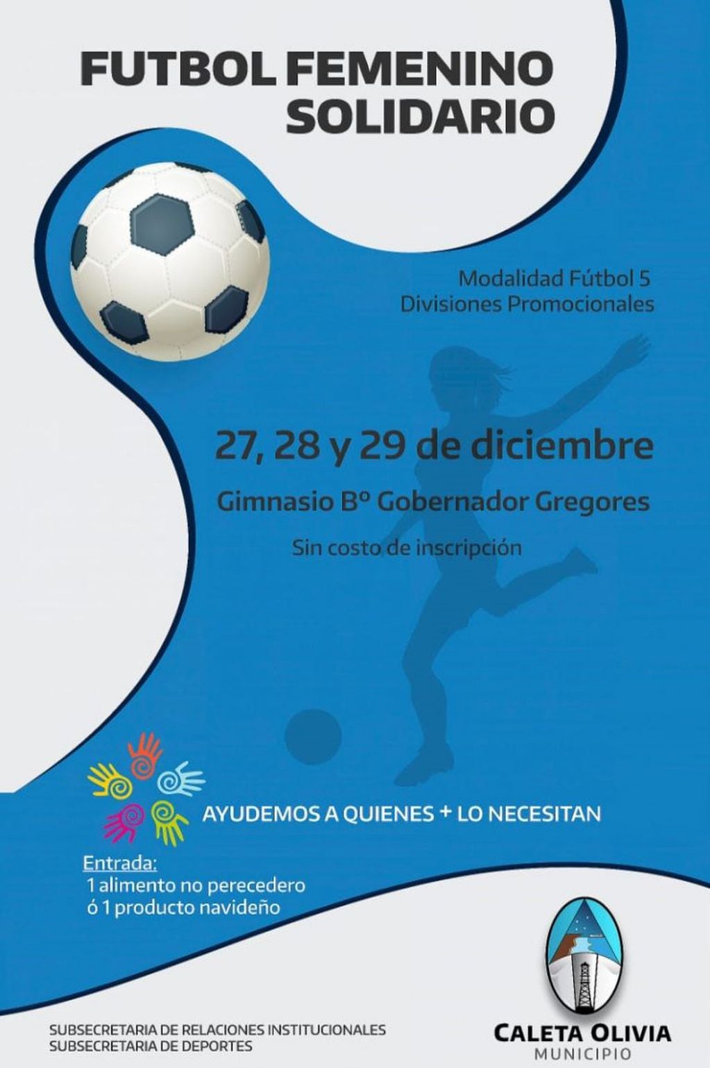 Municipio local organizó Torneo de Fútbol Femenino a beneficio