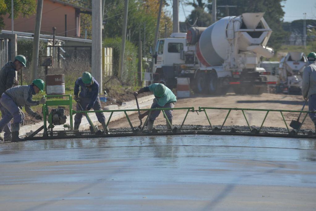 Obras en calles de la ciudad //