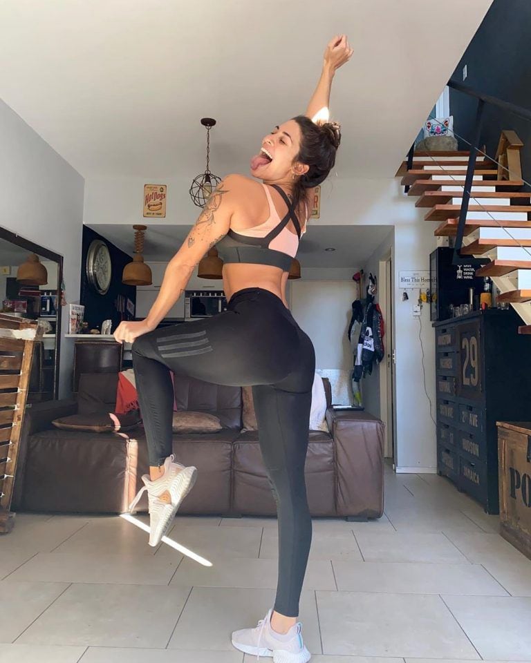 Ivana Nadal posó de espaldas, sin corpiño y en hilo dental (Foto: Instagram)