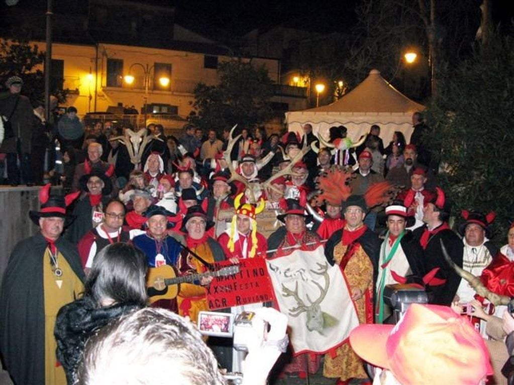"Festa dei Cornuti a Ruviano" o "Fiesta del Cornudo" (Gentileza: napolidavivere.it)