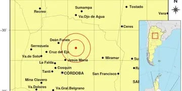 Temblor en Córdoba