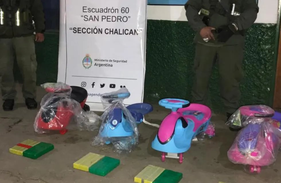 La Gendarmería Nacional desbarató una maniobra de narcotráfico en Jujuy.