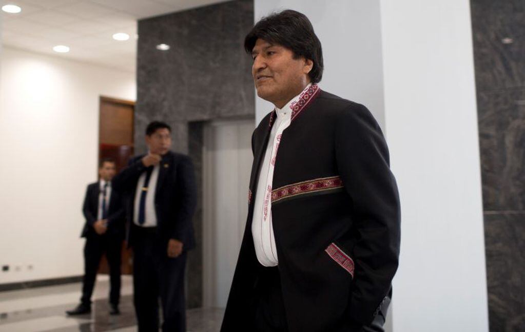 Presidente de Bolivia Evo Morales