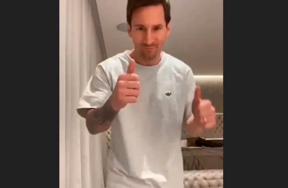 Messi fue uno de los grandes protagonistas con los virales de la cuarentena, y el "10 toques challenge".