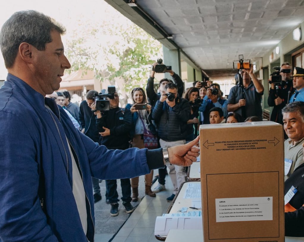 Sergio Uñac votó en San Juan luego de que la Corte Suprema suspendiera la elección de Gobernador.  