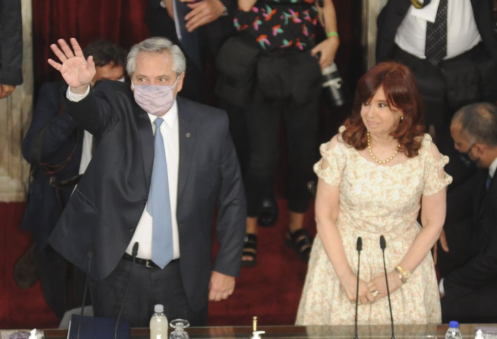 Alberto fernandez
Cristina fernandez de kirchner
congreso de la nación 
argentina
Fotos Federico Lopez Claro