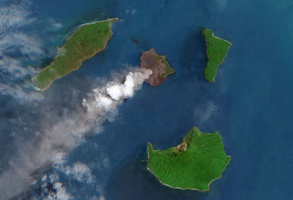Volcán Anak Krakatau (EFE)