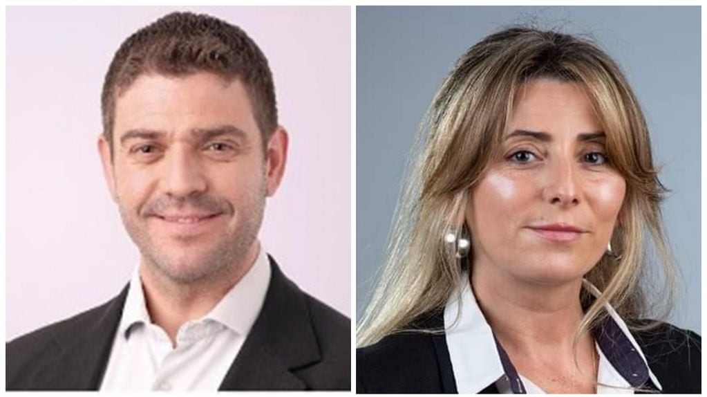 Hernán Amat y  Laura Abate son los dos primeros candidatos a concejales por la Lista 503 en Rivadavia. Gentileza