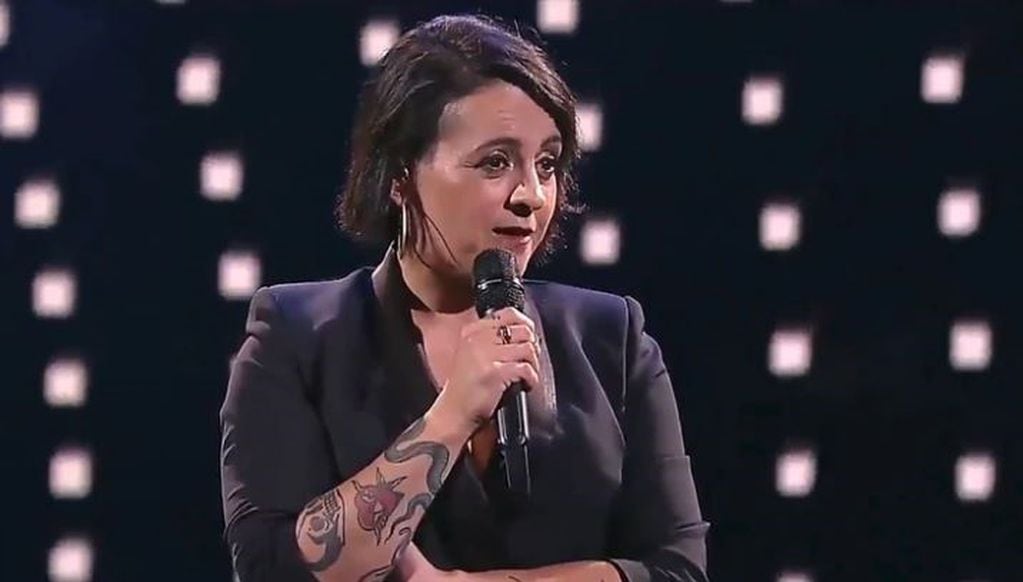 Jani Dueñas, la comediante abucheada por el público en el Festival de Viña del Mar.