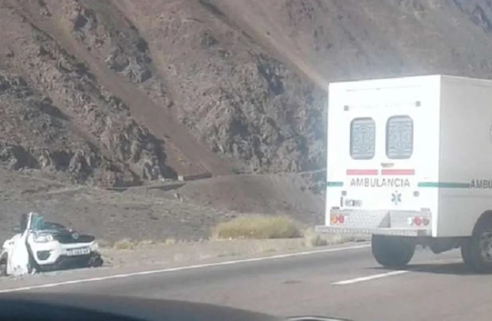 Un conductor chileno falleció tras el choque frontal en Alta Montaña.