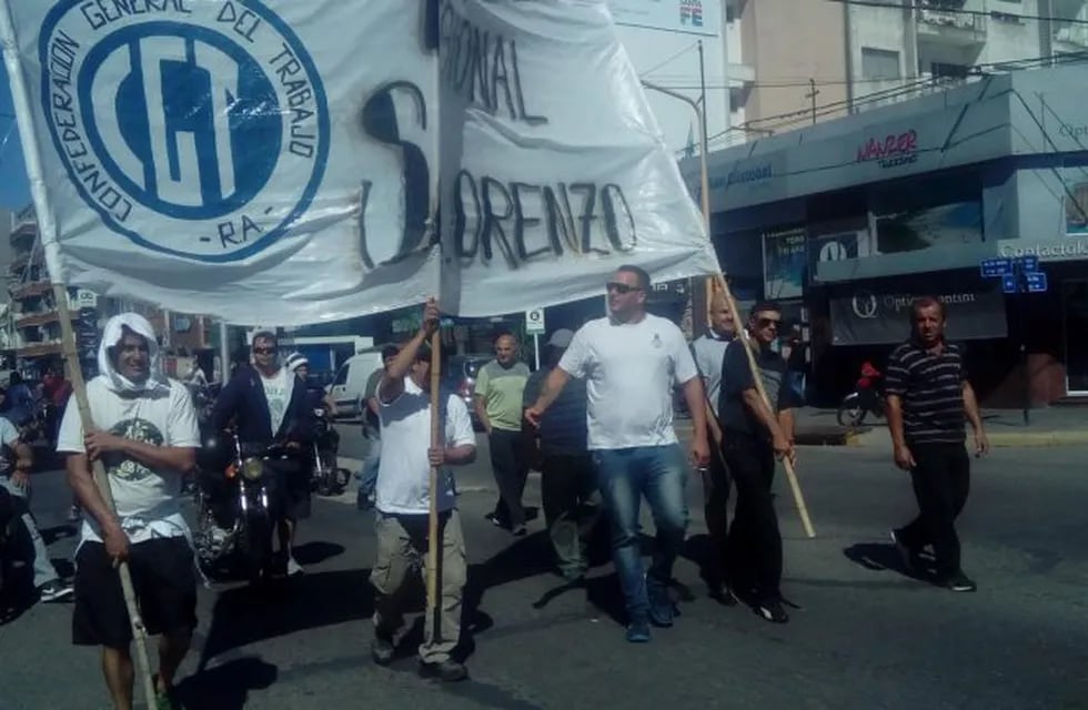 La CGT San Lorenzo adhirió a la huelga del 29 de mayo. (Web)