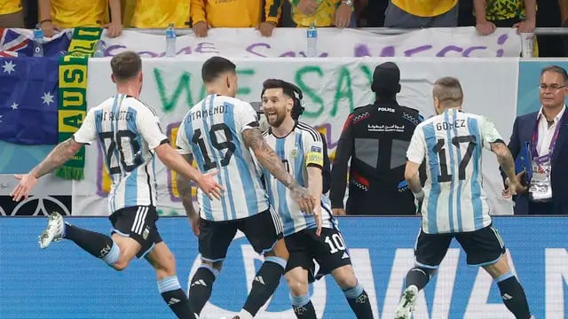 Mundial de Fútbol 2022: Argentina - Australia