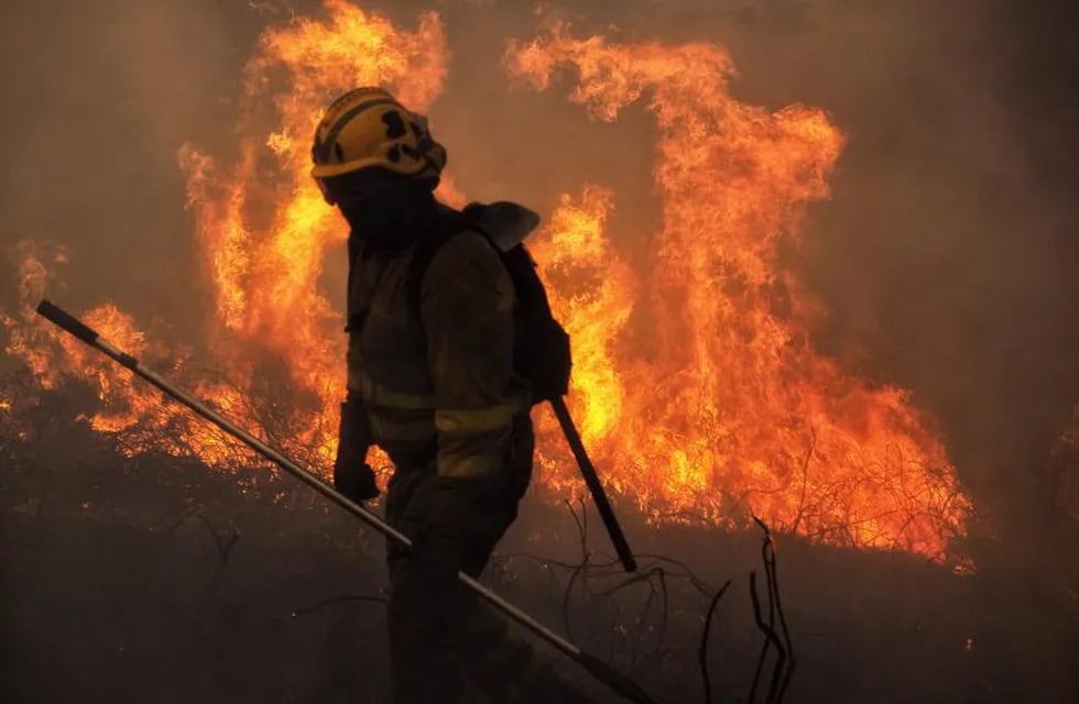 Incendios en Galicia. Foto: EFE.