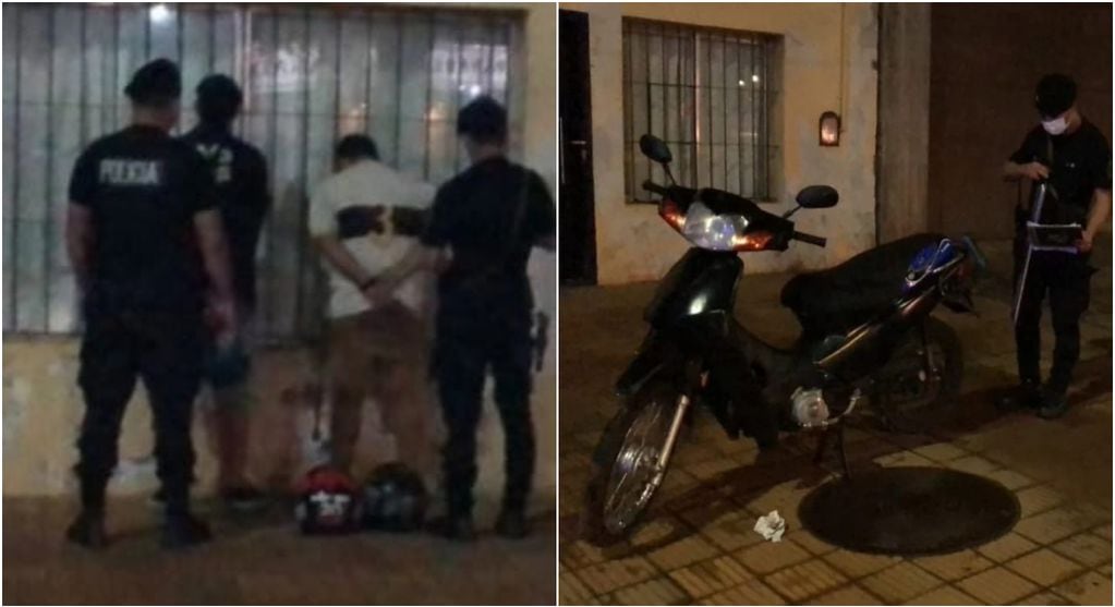 Recuperan motocicleta robada en Posadas.