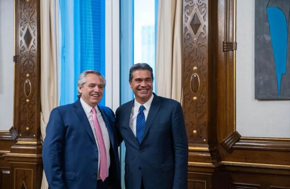 El gobernador chaqueño se reunió con el Presidente en Casa Rosada. (Prensa Gobierno del Chaco)