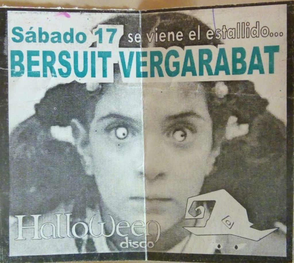Afiche promociona de Bersuit Vergarabat
