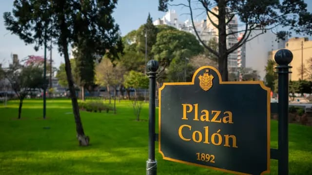 La Plaza Colón quedó disponible para los vecinos desde este lunes. (Municipalidad de Córdoba)
