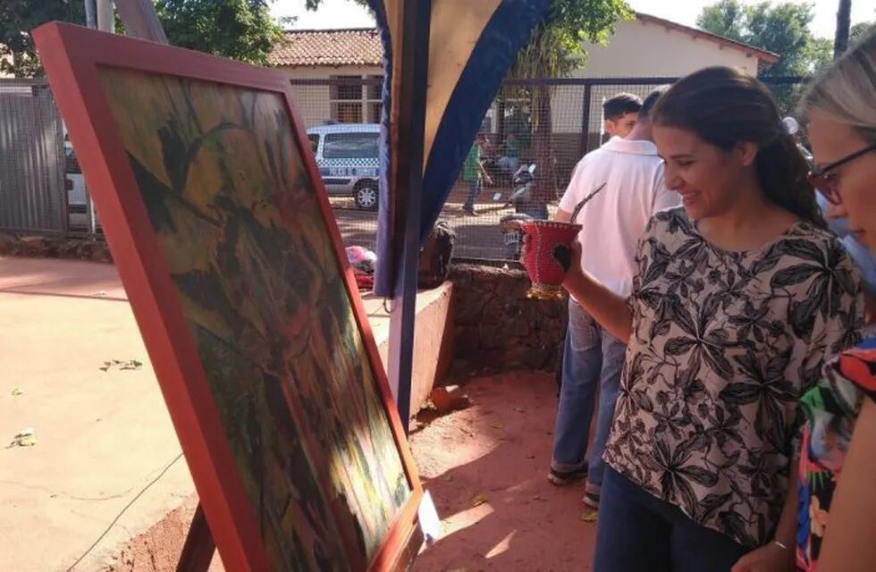 Artistas salteños exponen sus obras en la Municipalidad