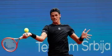 Federico Coria perdió ante Novak Djokovic