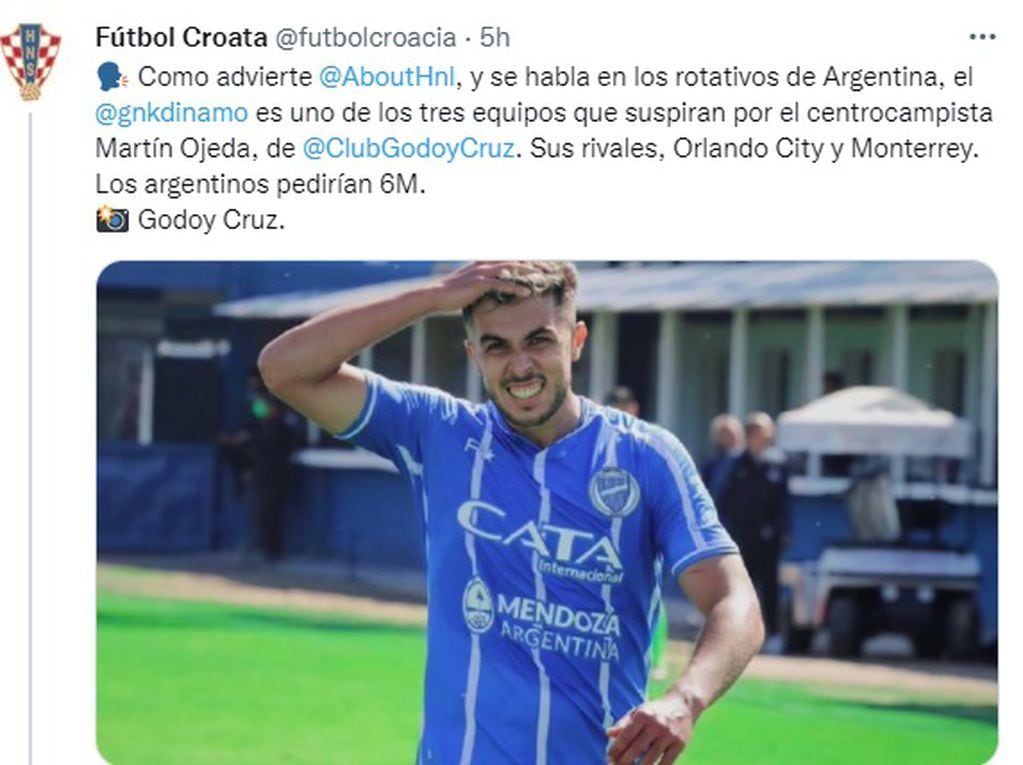 Martín Ojeda, el jugador que todos quieren en el exterior.