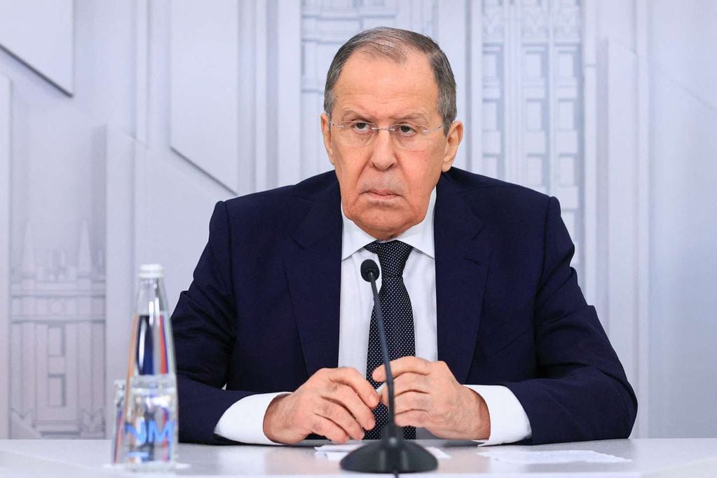 Sergei Lavrov, canciller ruso, no pudo viajar a Serbia.