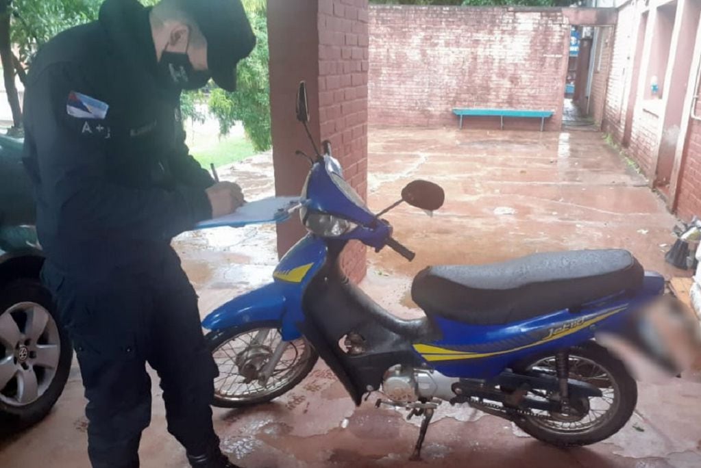Recuperaron motovehículos robados en Dos de Mayo y Leandro N. Alem