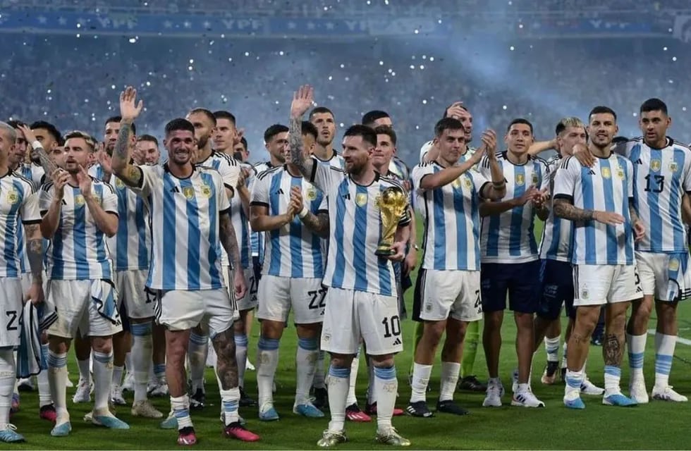 La Selección Argentina, en lo más alto del ranking FIFA.