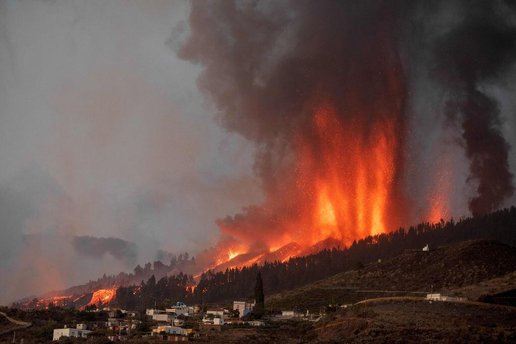 La erupción del volcán Cumbre Vieja dejó cientos de hogares destrozados.