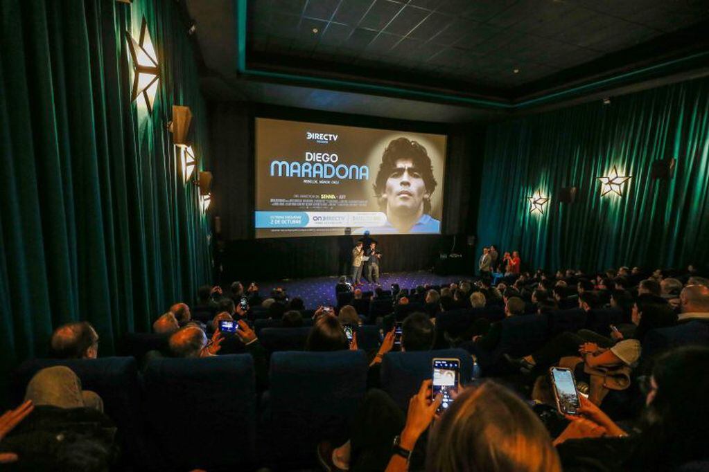 La presentación del documental en Buenos Aires. (EFE)