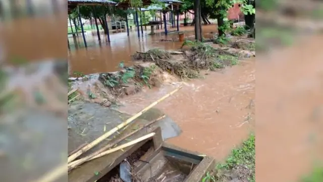 Calles anegadas e inundaciones, las inclemencias del tiempo hicieron estragos en Misiones