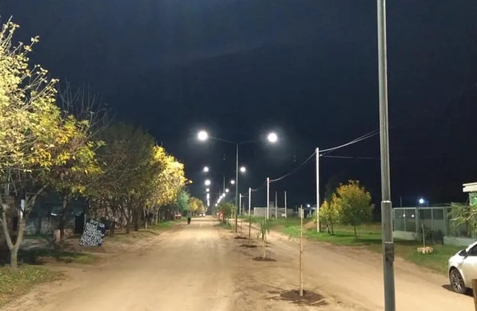 Inauguración de luminarias LED (Prensa Municipalidad)