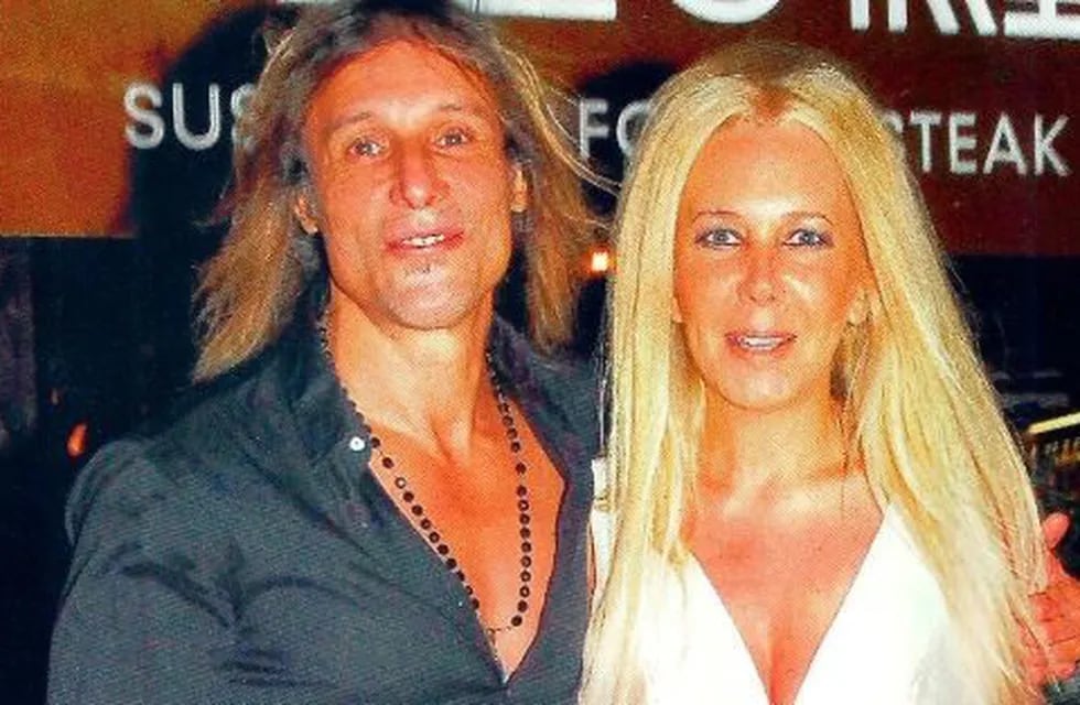Mariana Nannis y Claudio Caniggia.