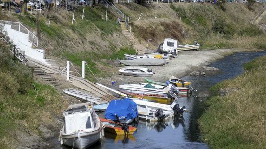 Preocupación por la situación del río Paraná.